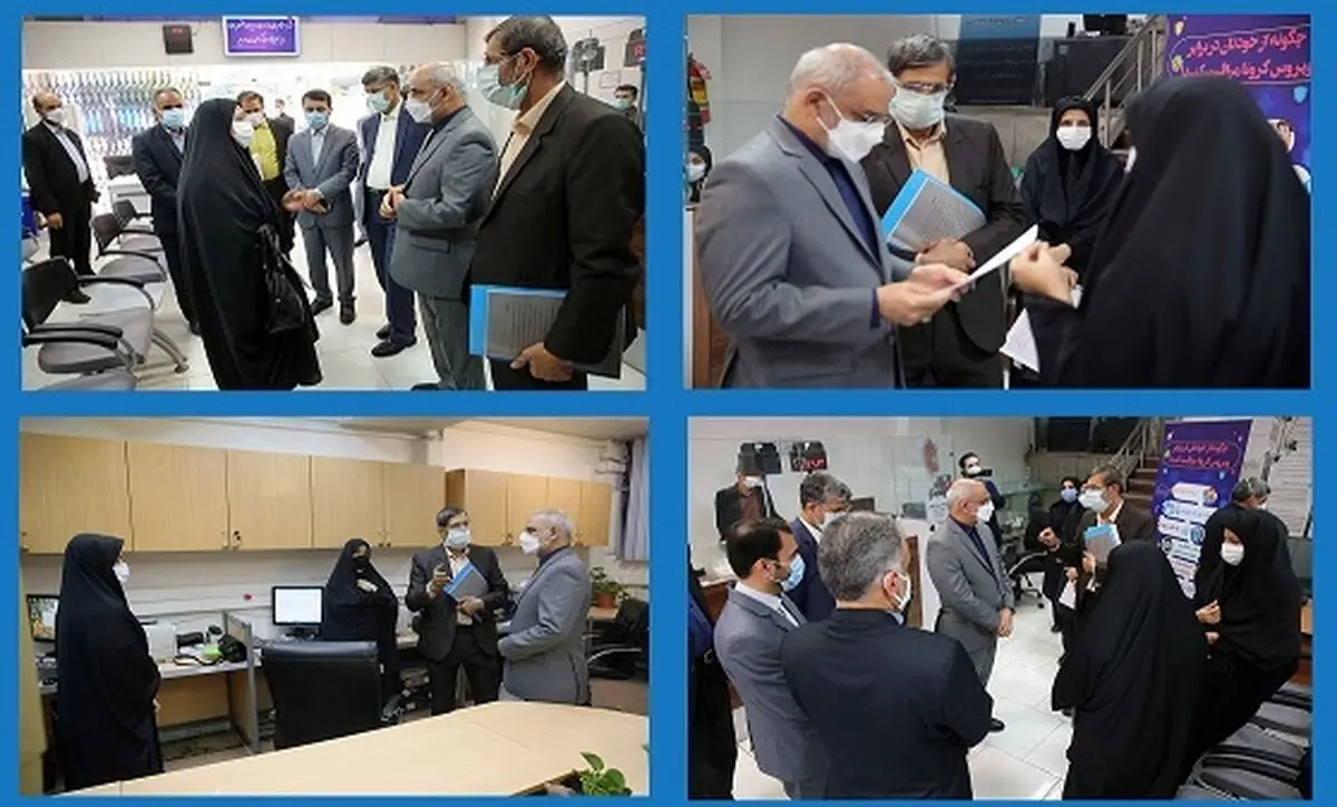 بازدید سرزده وزیر آموزش و پرورش از اداره راهبری 