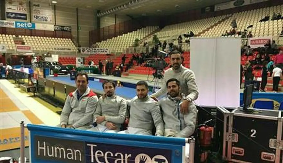 صعود سابربازان ایران به جمع نفرات برتر ورشو + عکس 