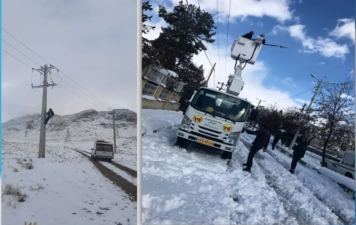 پایداری شبکه توزیع نیروی برق فارس با حضور ۱۷۰ گروه عملیاتی