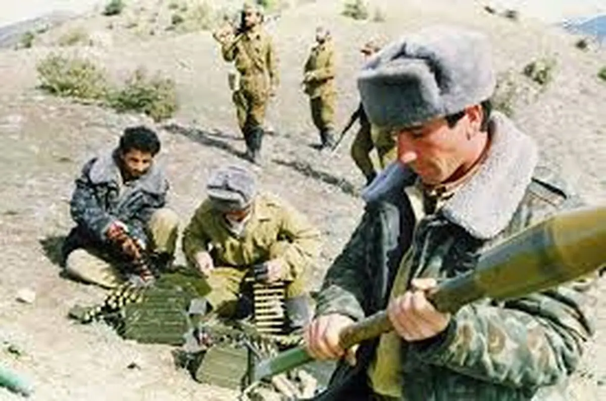 انهدام کامل یک هنگ مکانیزه ارتش ارمنستان در منطقه قره باغ

