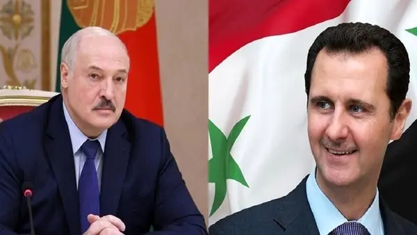 لوکاشنکو روز استقلال سوریه را به بشار اسد تبریک گفت