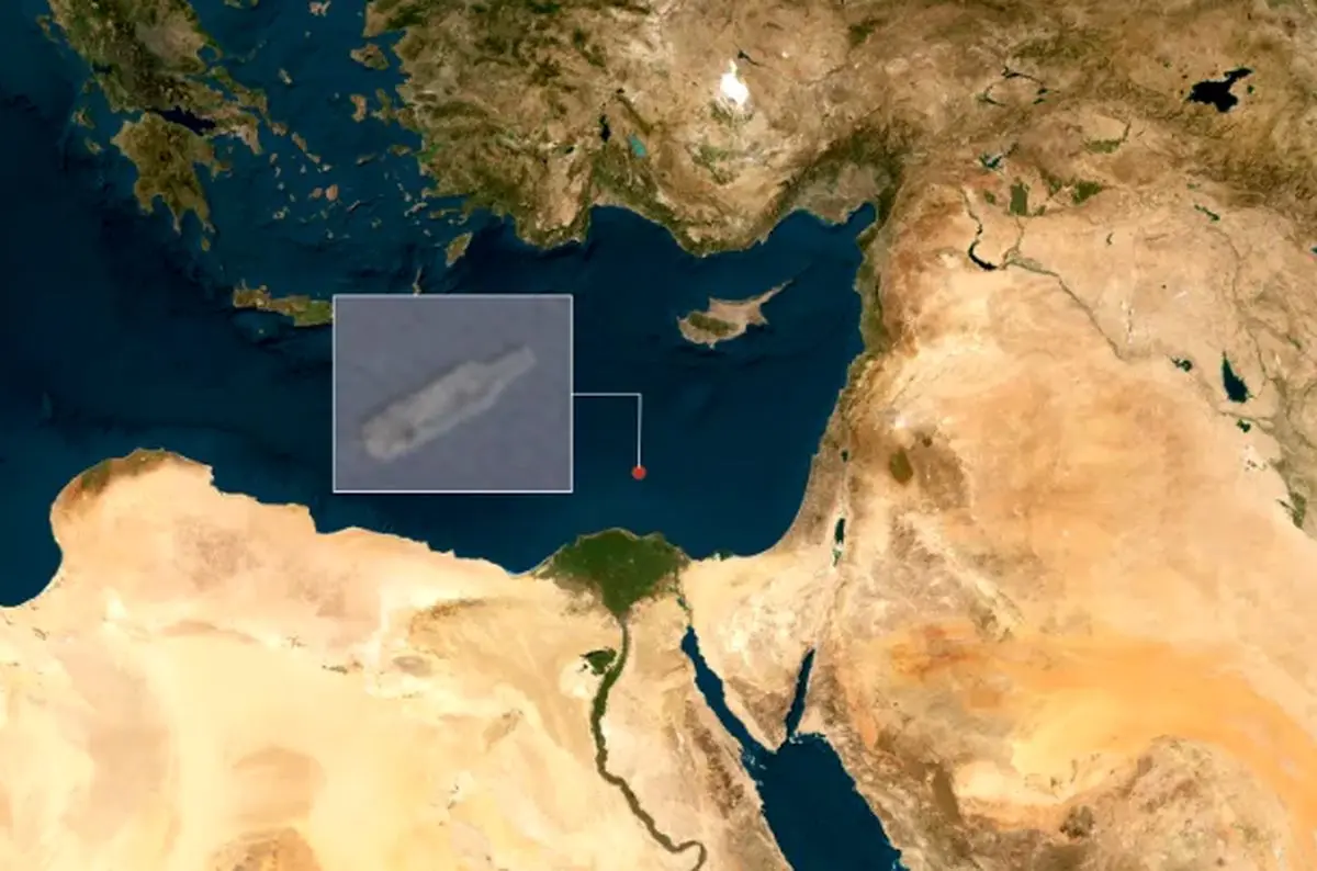 تصاویر ماهواره‌ای موقعیت «جرالد فورد» را فاش کرد؛ طولانی‌ترین استقرار نظامی آمریکا