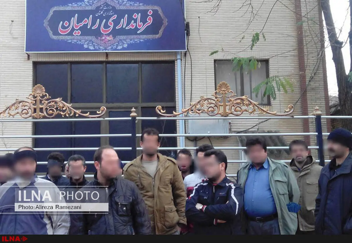 کارگران معدن زغال سنگ ملچ آرام رامیان تجمع کردند