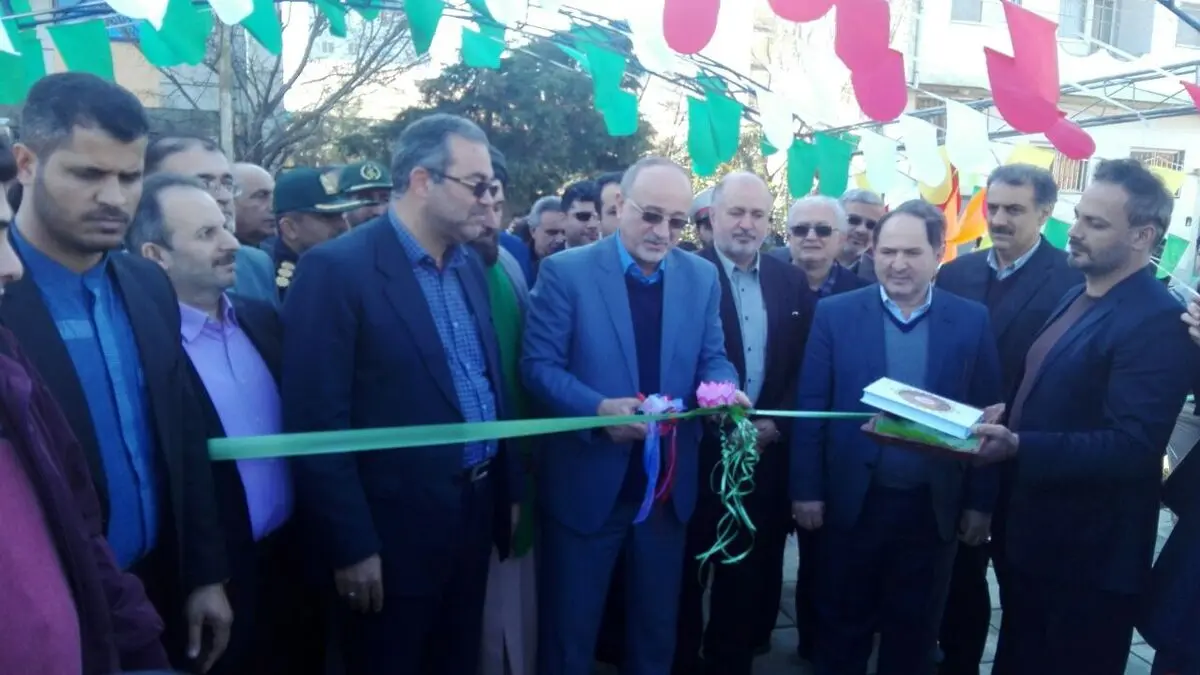 افتتاح چند طرح عمرانی در بندر انزلی