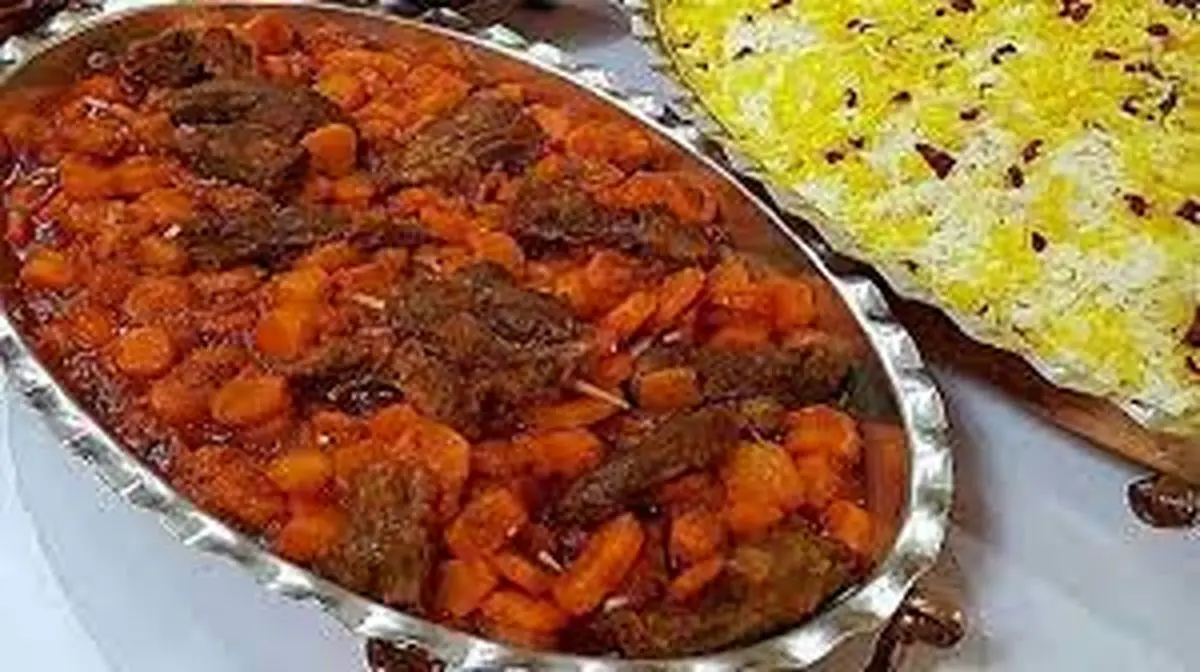 چلوخورشت هویج تبریزی با طعمی بی نظیر