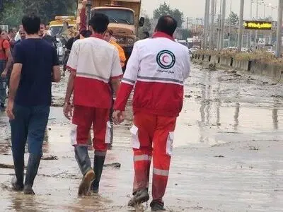 آماده باش هلال احمر در پی هشدار سطح نارنجی هواشناسی در گلستان