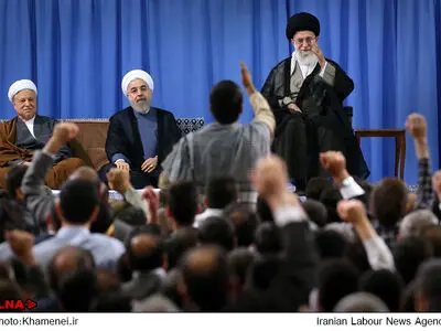 دیدار مسئولان نظام و سفرای کشورهای اسلامی با رهبر معظم انقلاب