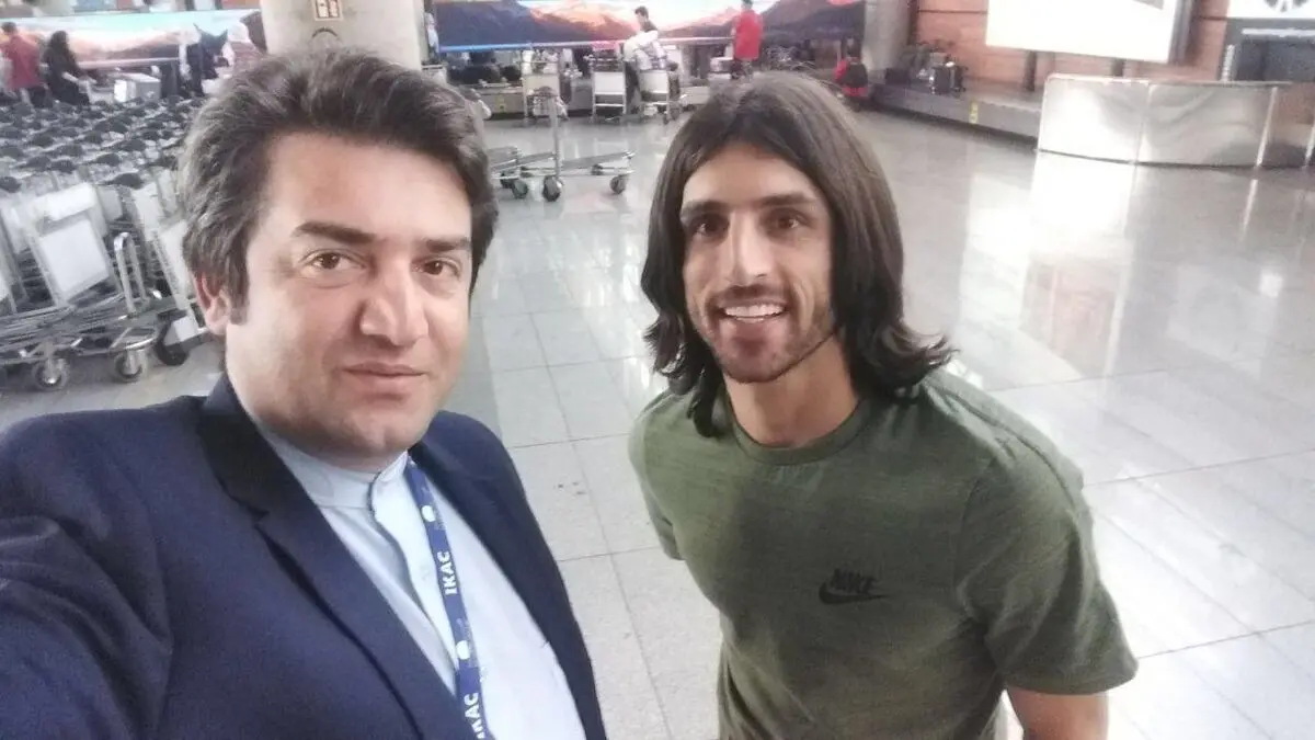 بازیکن عراقی استقلال به تهران رسید