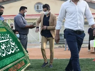 حضور بازیکن سابق پرسپولیس در تمرینات شهرخودرو 