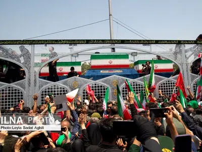 مراسم تشییع پیکر مطهر رهبر شهید انقلاب / 1