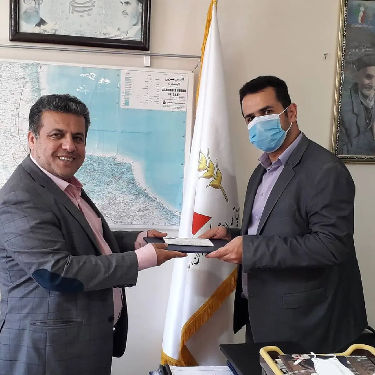کسب رتبه برتر روابط عمومی صندوق بیمه اجتماعی کشاورزان، روستاییان و عشایر گیلان