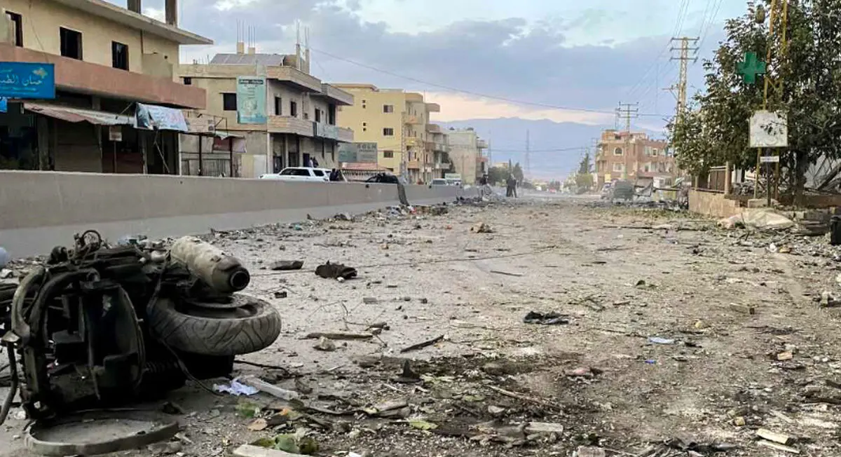انفجار یک شیٔ مشکوک از بقایای اشغالگری اسرائیل در لبنان