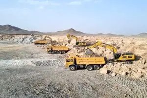 فعالیت شبانه‌روزی معدن‌کار باختر در معدن مس جانجا؛ 12 میلیون تن باطله‌برداری تاکنون