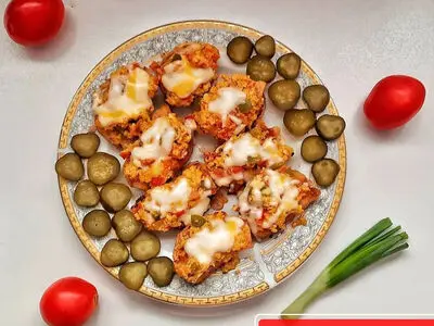 طرز تهیه املت با نان باگت 