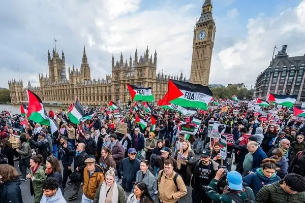 London protesters urge end to Gaza war in fresh anti-Israel demo