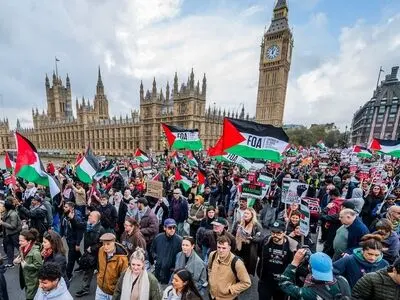 London protesters urge end to Gaza war in fresh anti-Israel demo