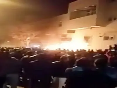 آتش زدن حوزه علمیه در ایذه  
