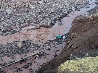 سیلاب به تاسیسات آب و فاضلاب شهرستان خوی خسارت وارد کرد
