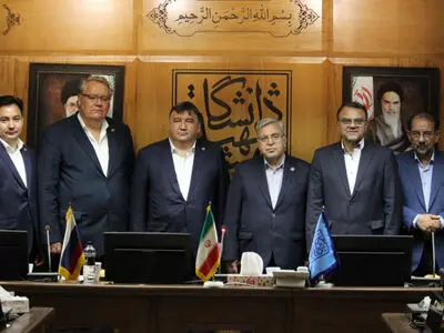 بازدید رئیس دانشگاه فدرال کازان روسیه از دانشگاه شهید بهشتی