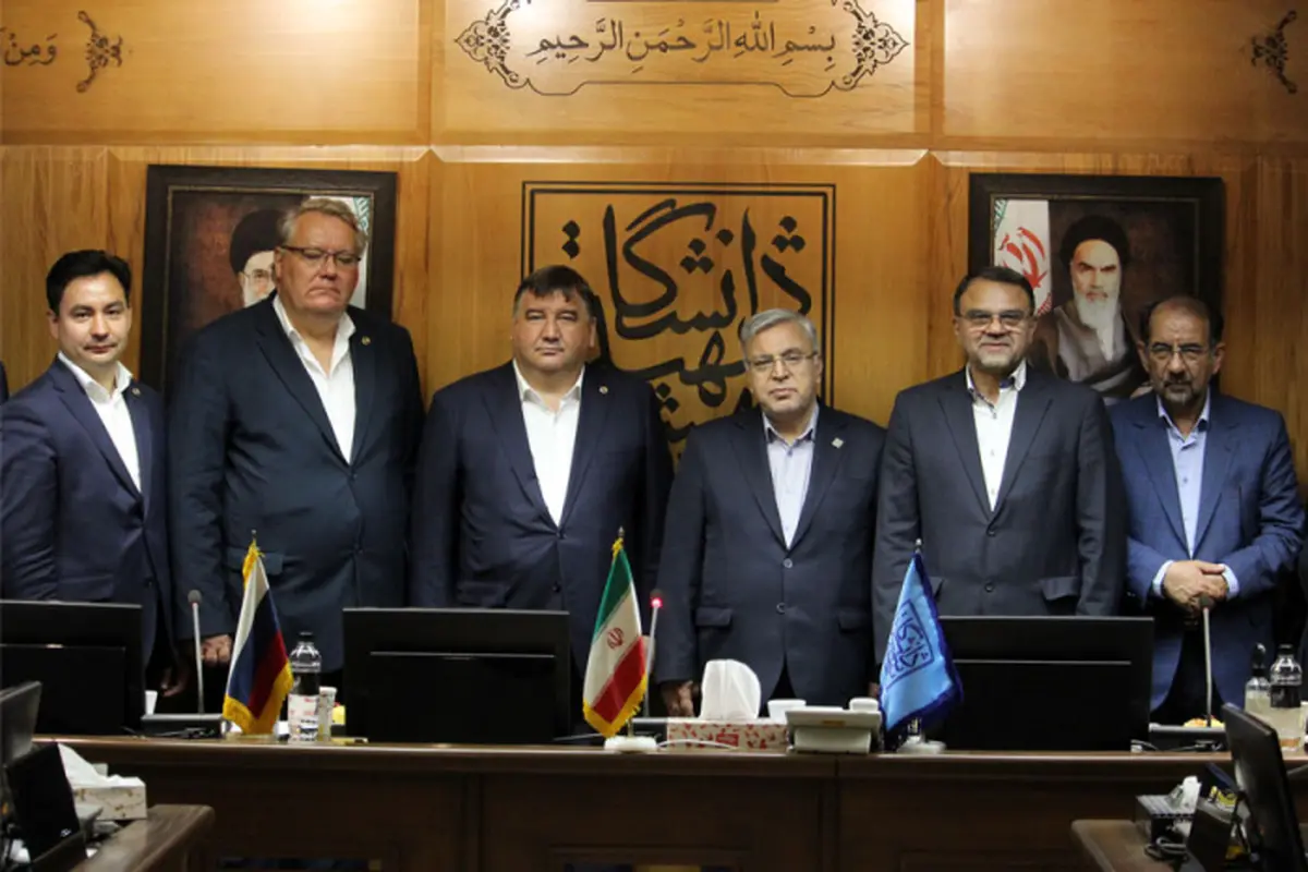 بازدید رئیس دانشگاه فدرال کازان روسیه از دانشگاه شهید بهشتی