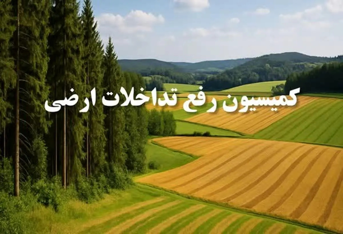تثبیت ۵هزار هکتار اراضی غیرملی در کارگروه رفع تداخلات