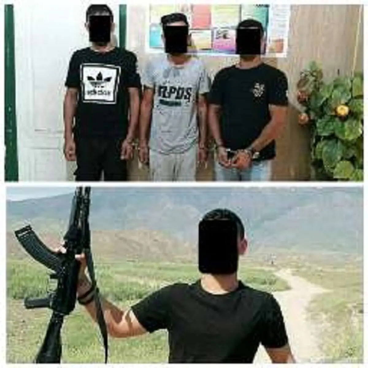 دستگیری باند اراذل و اوباش در رودبار / ایجاد وحشت با سلاح گرم در فضای مجازی