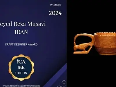 هنرمند مازندرانی برگزیده رویداد بین‌المللی صنایع‌دستی شد