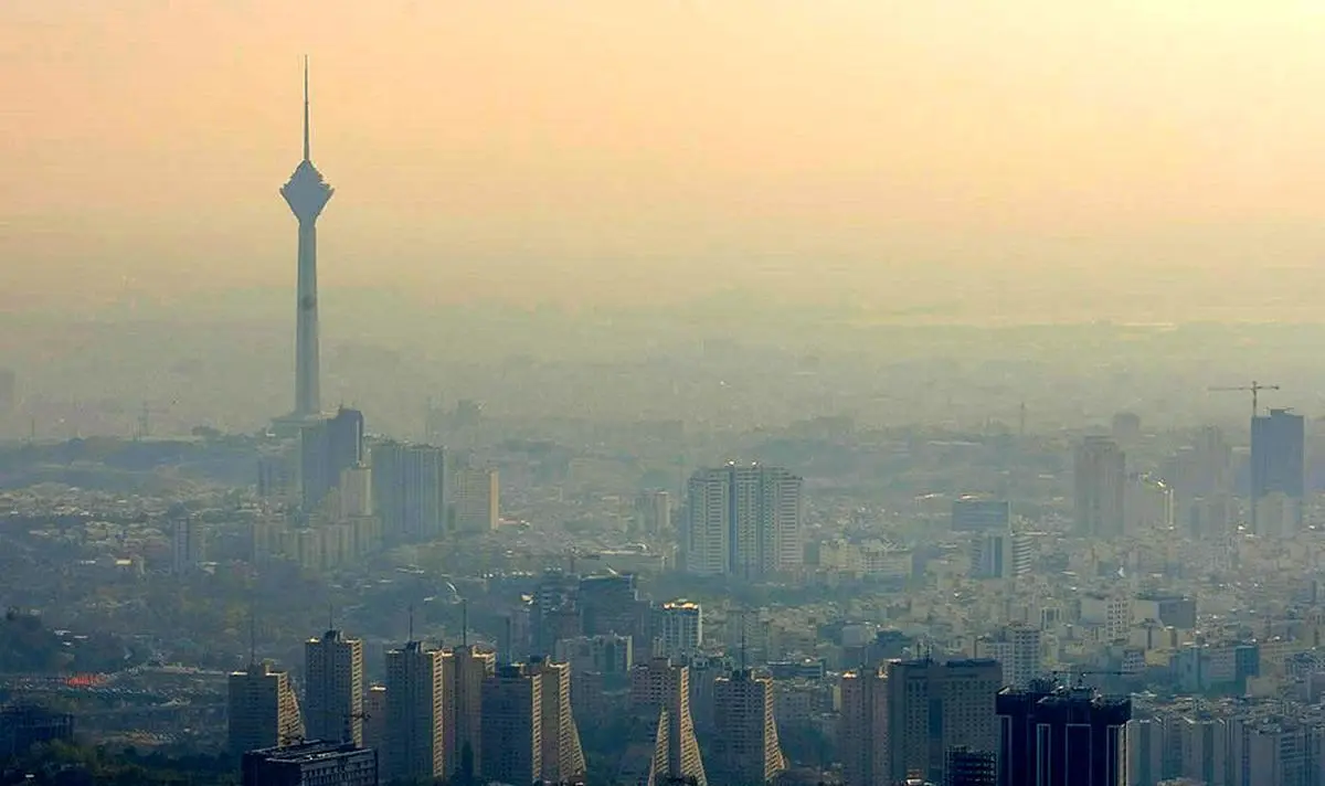 هوای پایتخت در وضعیت نارنجی قرار گرفت
