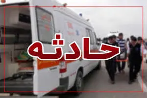 انتقال 5 مصدوم حادثه تصادف به بیمارستان موسوی زنجان 