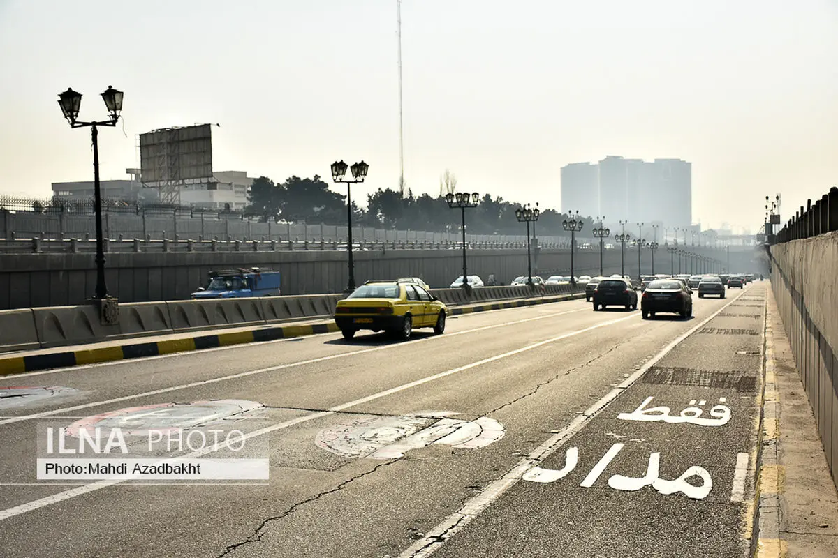 بار ترافیکی روان در تمام معابر تهران