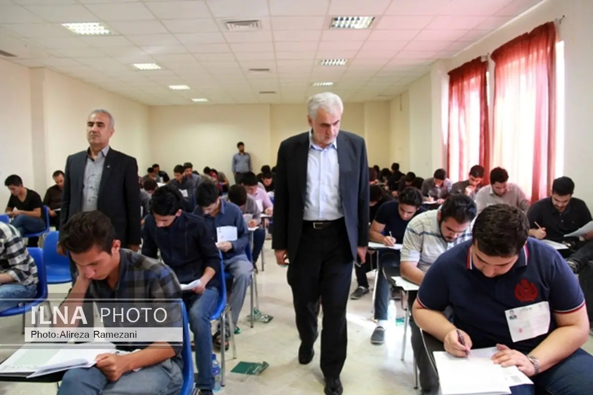 بازدید استاندار خراسان شمالی از حوزه امتحانات کنکور سراسری