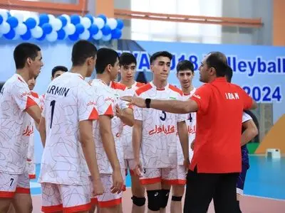 نایب قهرمانی تیم ملی والیبال زیر 17 سال در تورنمنت کاوا