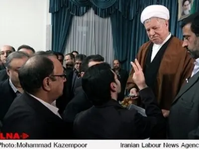 دیدار فعالین مجمع اسلامی مدافعان عدالت با آیت الله هاشمی