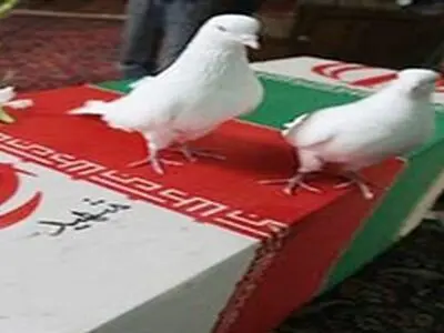 پیکر مطهر دو شهید گمنام در ماهیدشت تشییع می‌شود