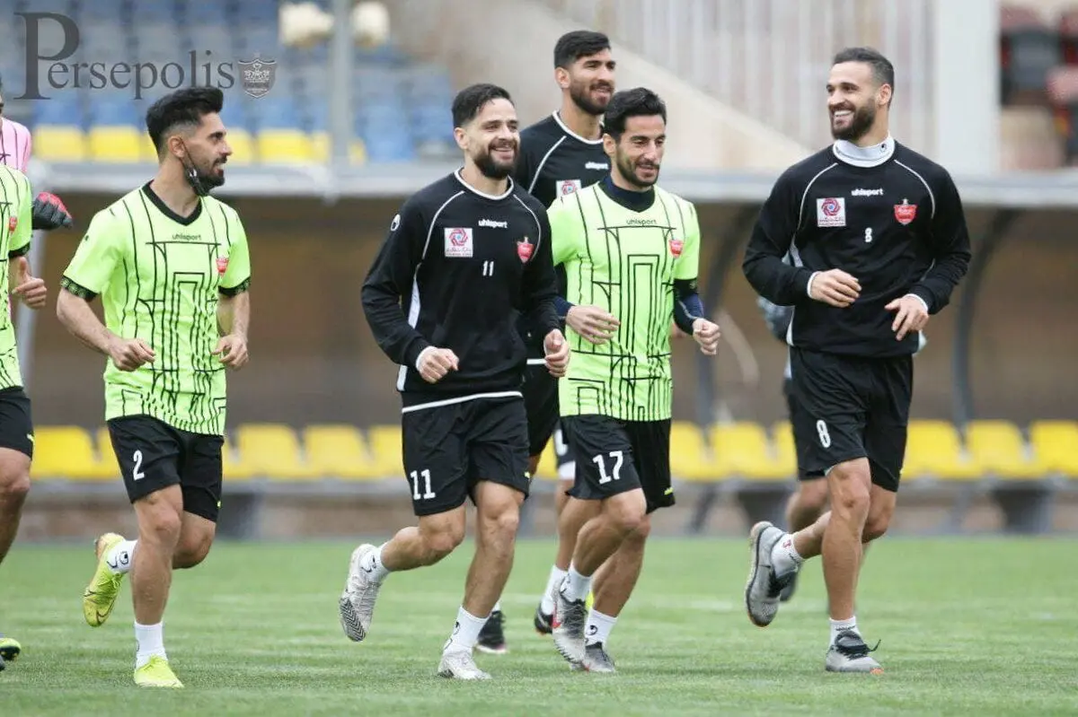 تصاویری از تمرین امروز پرسپولیس