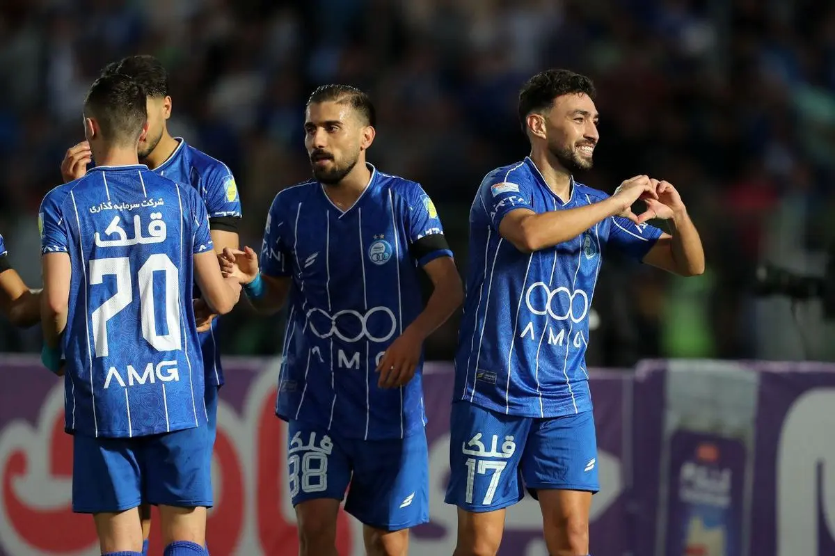 استقلال ۳-۱ آلومینیوم: صدرنشینی با درخشش آسانی و حدادی