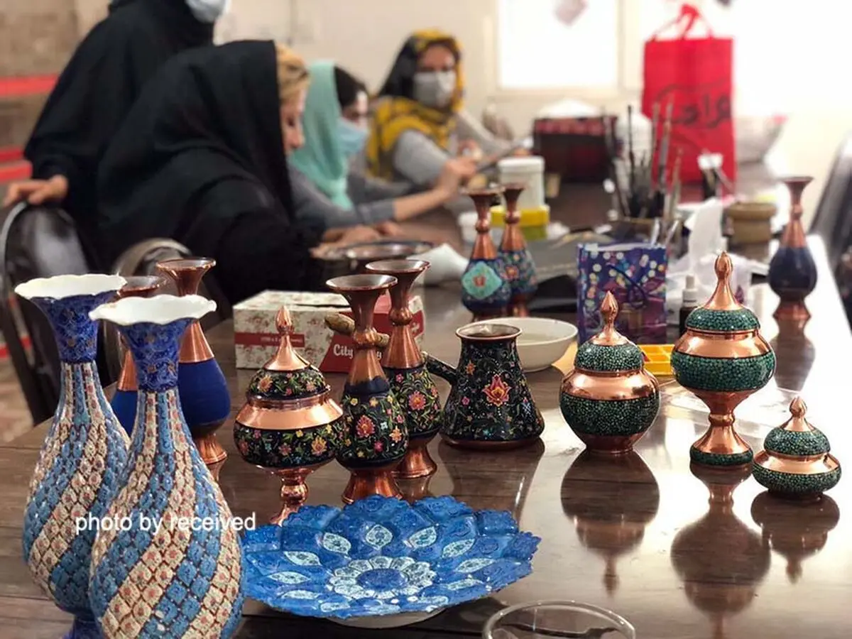 آموزش هنر میناکاری، مس و پرداز در شمال خوزستان/لزوم توجه ویژه به ایذه به‌عنوان پایتخت فرهنگی ایل بختیاری
+ تصاویر