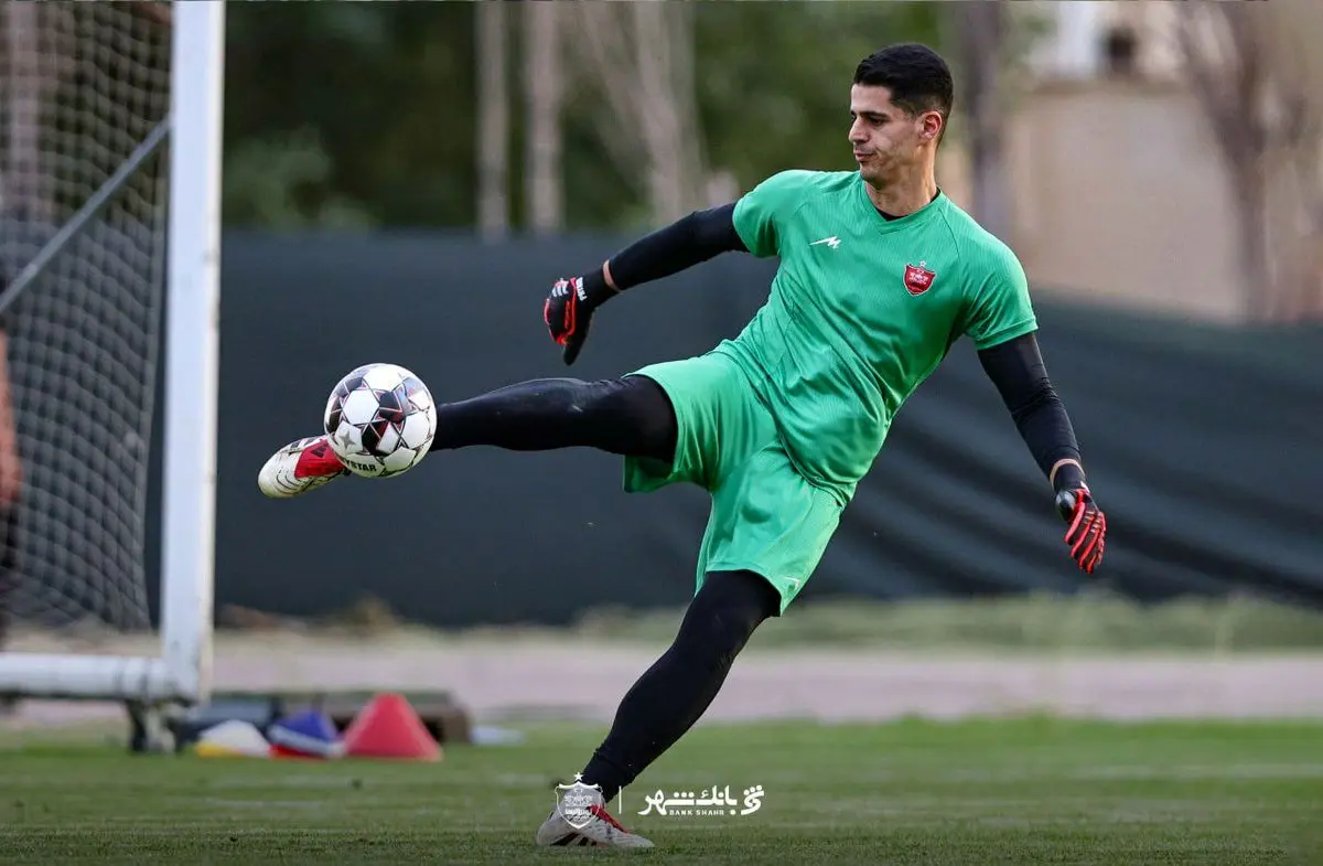 شماره یک پرسپولیس برای پیام کنار گذاشته شد