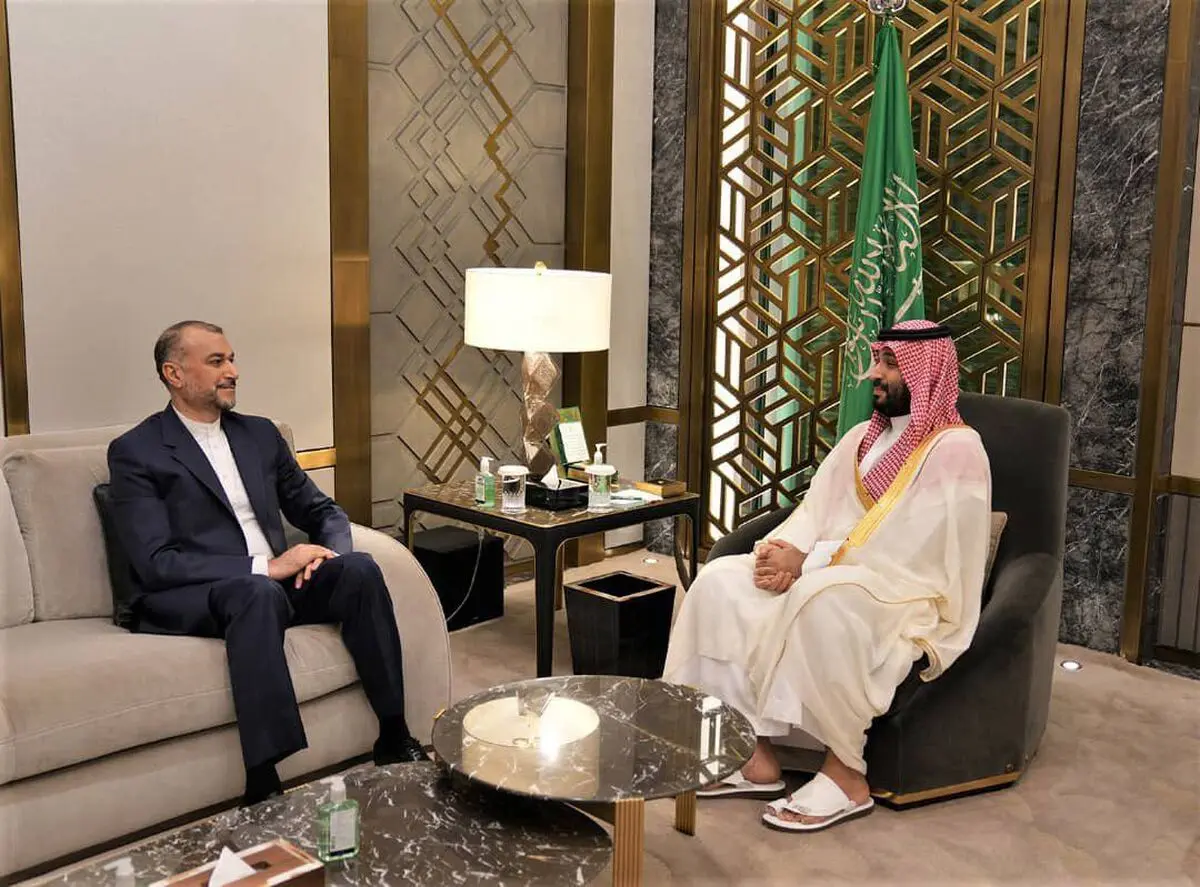 عبداللهیان وولي العهد السعودي یبحثان "الفرص المستقبلیة للتعاون بین البلدین"