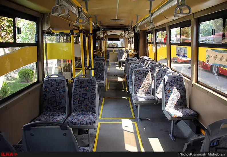 ورود اتوبوس های جدید به ناوگان حمل نقل عمومی