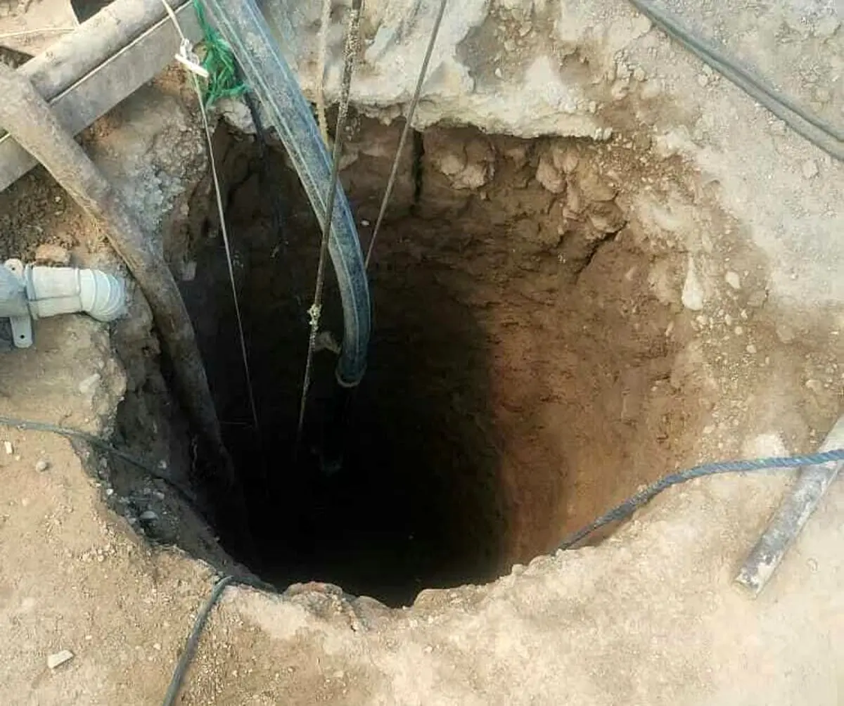 مرگ یک کارگر کشاورز صحنه بر اثر ریزش چاه
