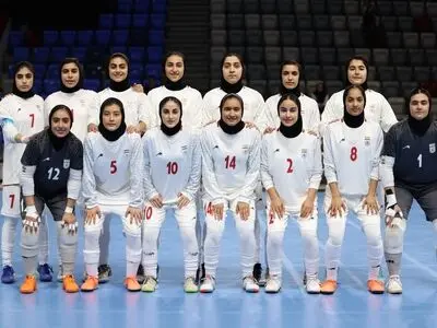 پیروزی پرگل دختران فوتسالیست ایران در بازی‌های آسیایی جوانان