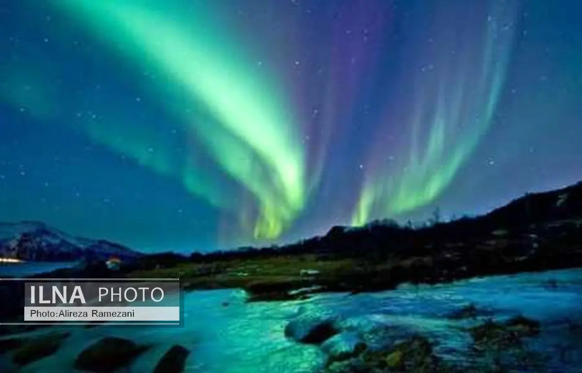 بازی نور در آسمان + عکس