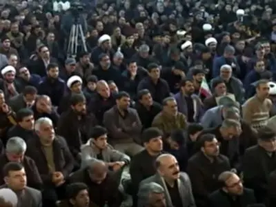 اجتماع مردم چهارمحال و بختیاری در سوگ شهادت رهبر معظم انقلاب اسلامی