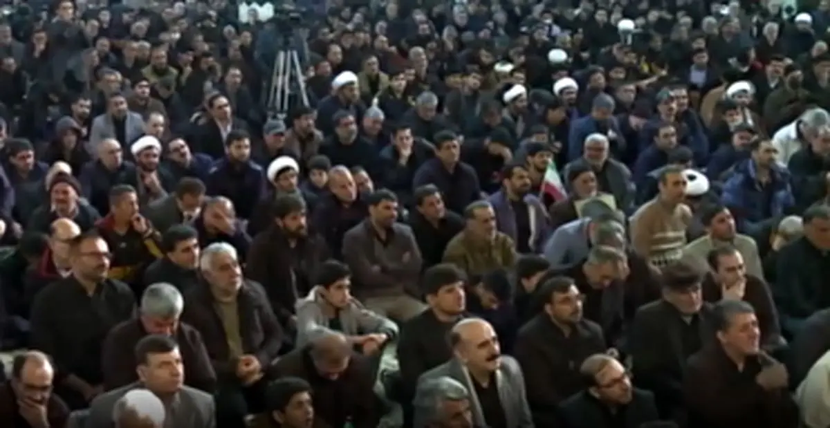 اجتماع مردم چهارمحال و بختیاری در سوگ شهادت رهبر معظم انقلاب اسلامی