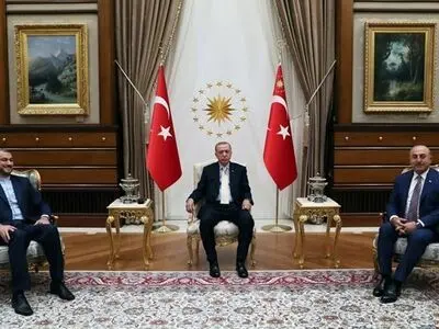 امیرعبداللهیان با اردوغان دیدار کرد