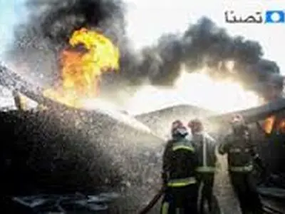 آتش‌سوزی کارگاه قایق‌سازی در رمکان قشم