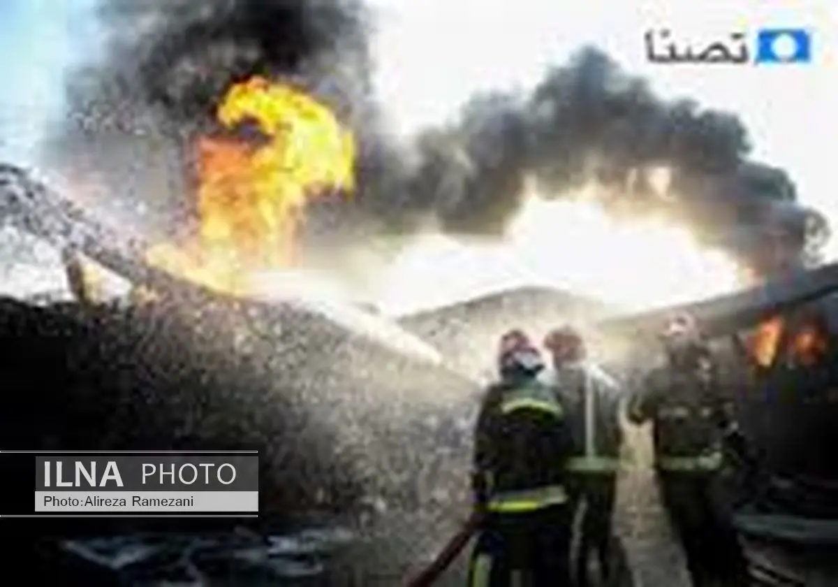 آتش‌سوزی کارگاه قایق‌سازی در رمکان قشم
