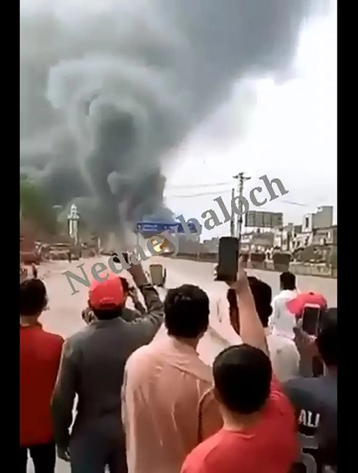 حمله پهپادی هند به تاسیسات نظامی پاکستان در شهر لاهور + فیلم