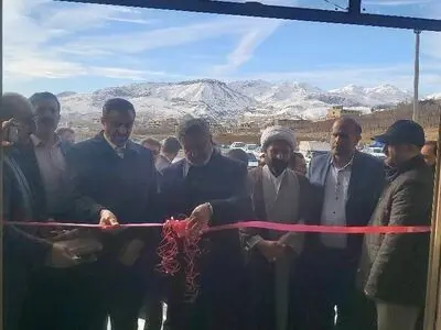 پایانه مسافر بری شهرستان فارسان  افتتاح شد
